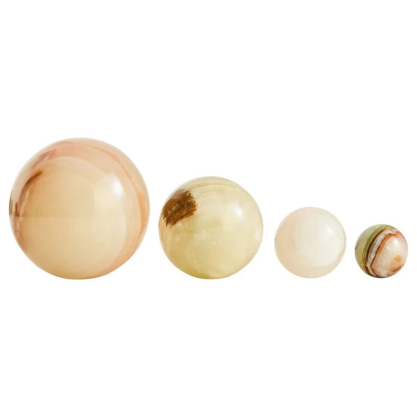 Onyx Set of 4 Deco Balls