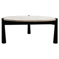 Canopy Travertine Coffee Table