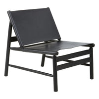Sonari Black Leather Chair