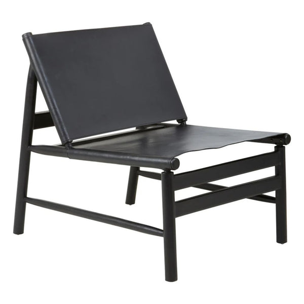Sonari Black Leather Chair