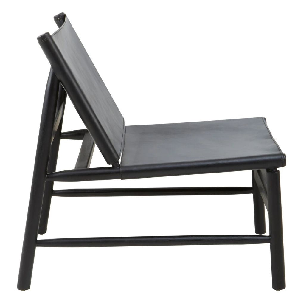 Sonari Black Leather Chair
