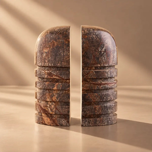 Accessories-Bijou-Forest-Green-Marble-Bookends-Lifestyle