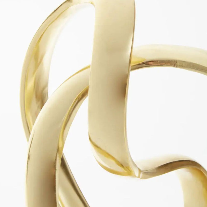 Astrid Gold Knot Sculpture