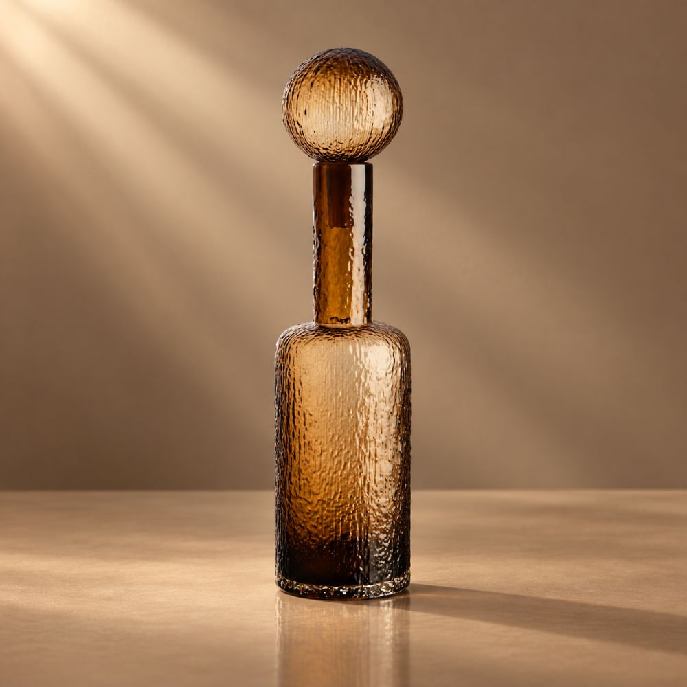 Accessories-Ornaments-Large-Textured-Brown-Glass