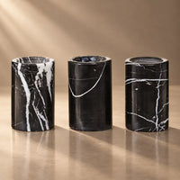 Accessories-Ornaments-Set-Of-3-Black-Marble-Tealight-Holders