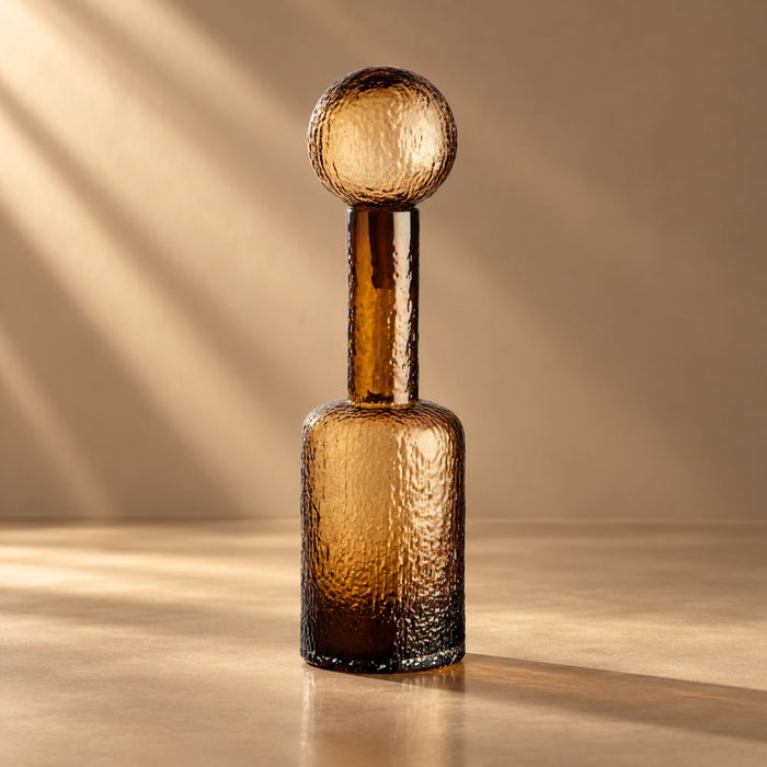 Accessories-Ornaments-Small-Textured-Brown-Glass-Bottle