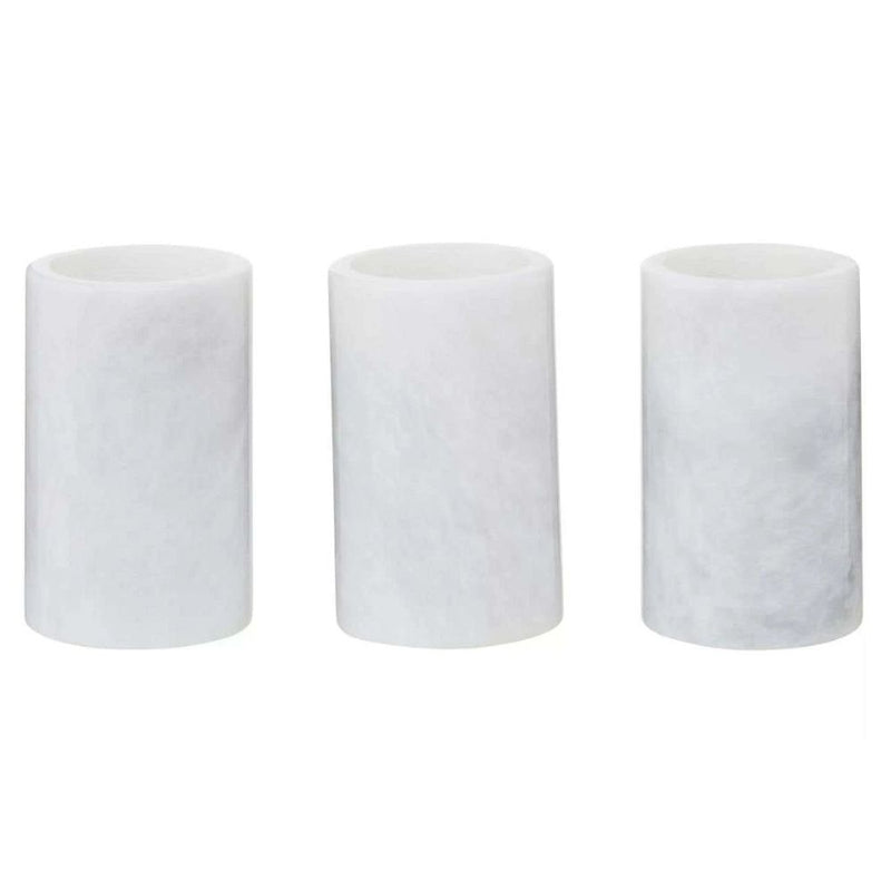 Accessories-Sculptures-Set-Of-3-White-Marble-Tealight-Holders