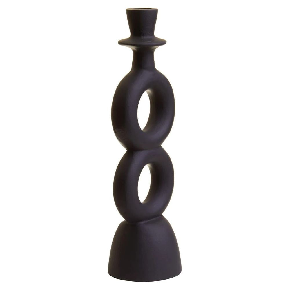 Accessories-Sculptures-Solomon-Large-Black-Candle-Holder