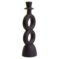 Accessories-Sculptures-Solomon-Large-Black-Candle-Holder