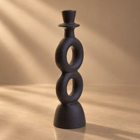 Accessories-Sculptures-Solomon-Large-Black-Candle-Holder