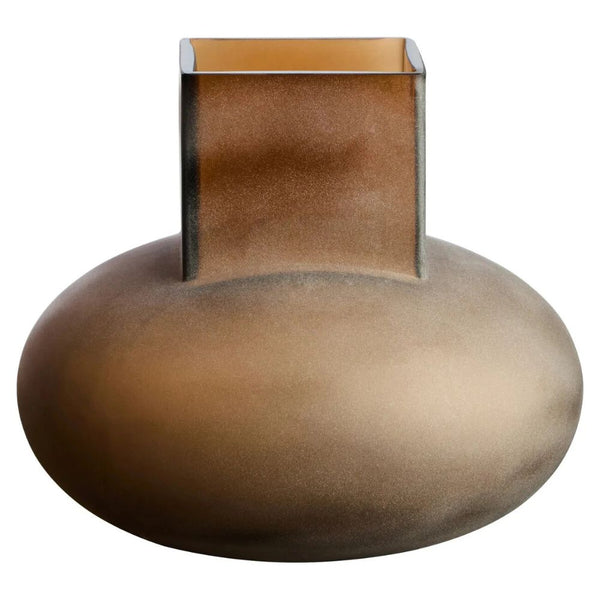 Accessories-Vases-Carla-Small-Opaque-Brown-Glass