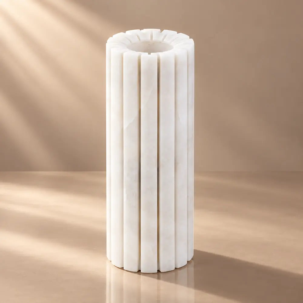 Accessories-Vases-Freya-White-Fluted-Marble