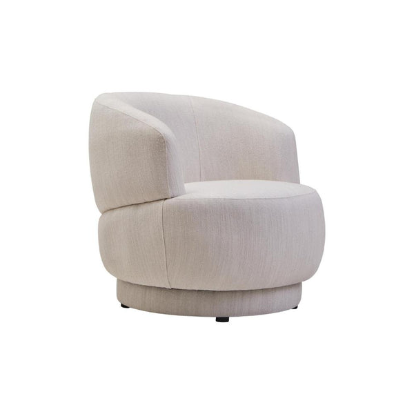 Arlette Ivory Linen Chair