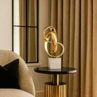 Astrid Gold Knot Sculpture