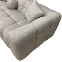 Bellagio Sofa 3 Seater – Cloud Grey Bouclé