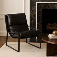 Branford Black Chair – Industrial Strength, Pillow-Soft Comfort