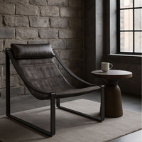 Brock Black Chair – Industrial Precision, Uncompromised Comfort