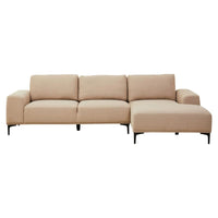 Eleonore-3-Seat-Natural-Fabric-Right-Chaise-Sofa