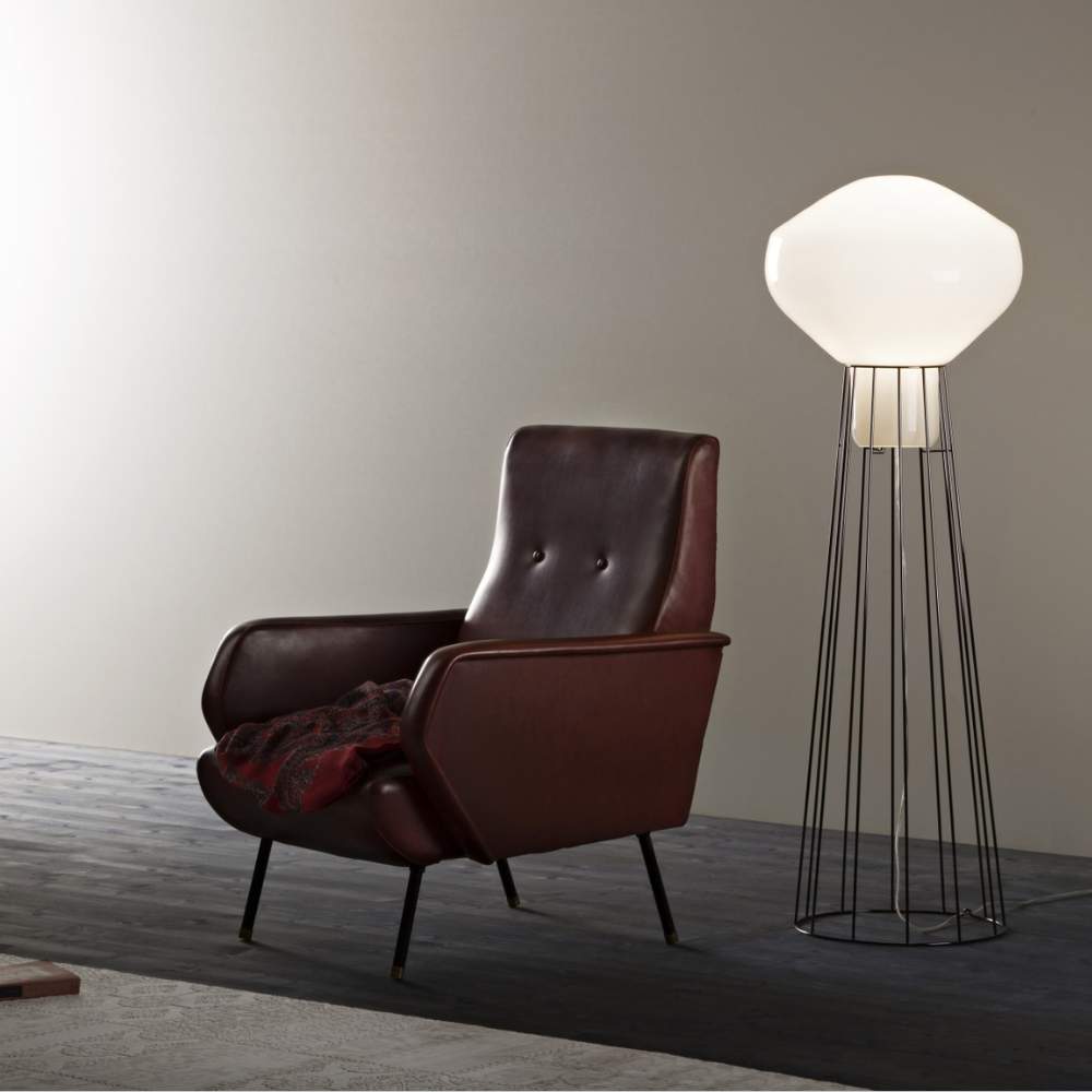 Aérostat F27 Floor Lamp by Guillaume Delvigne