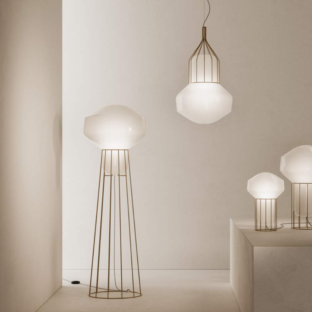 Aérostat F27 Floor Lamp by Guillaume Delvigne