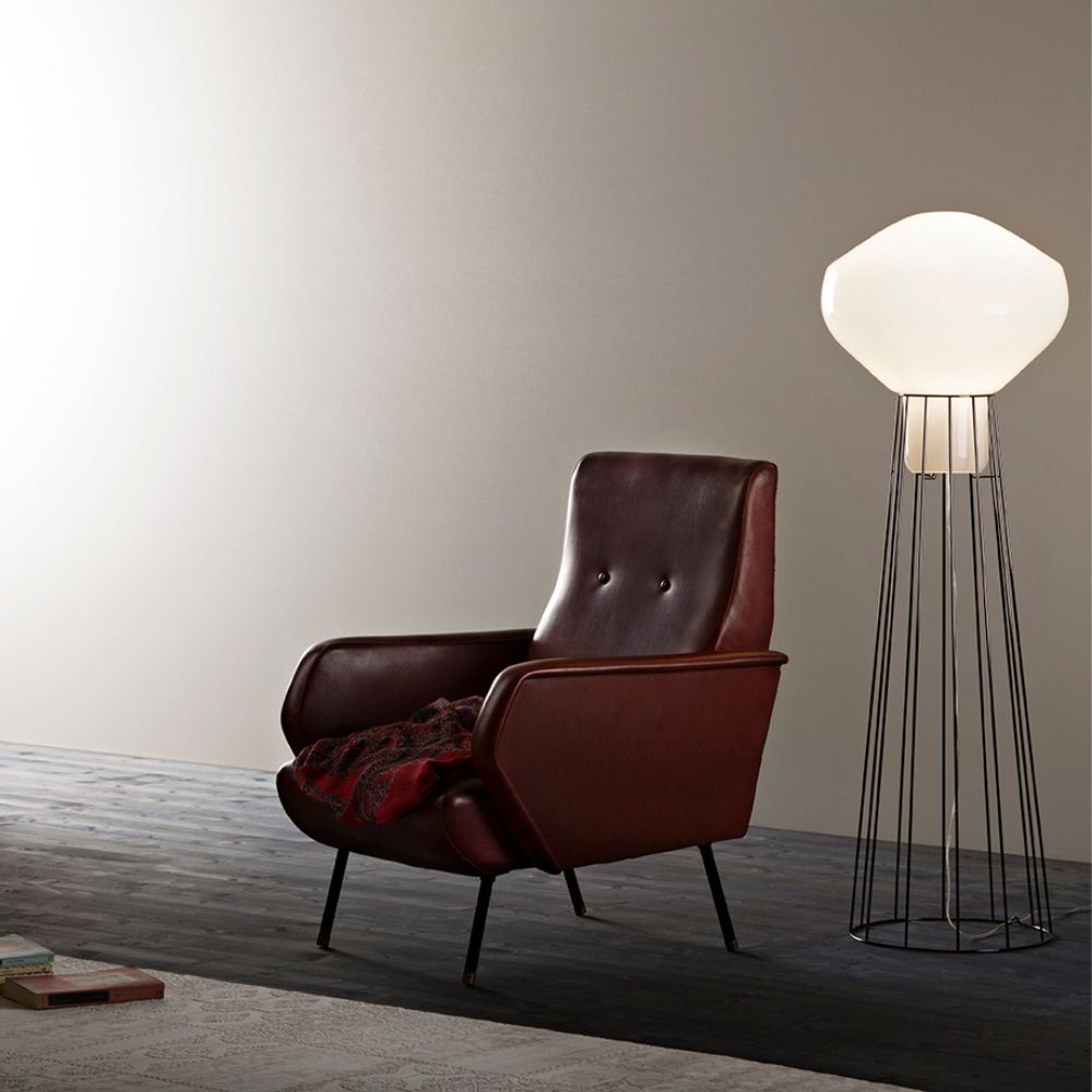 Aérostat F27 Floor Lamp by Guillaume Delvigne