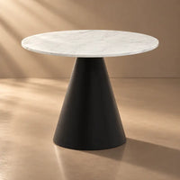 Furniture-Alina-Round-White-Marble-Top-Dining-Table