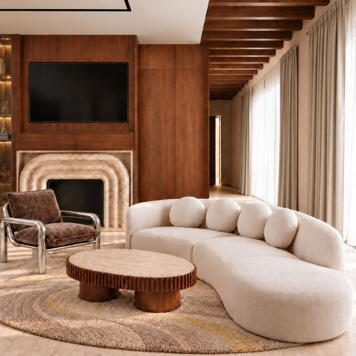 Furniture-Averna-Cream-Curved-Linen-Sofa