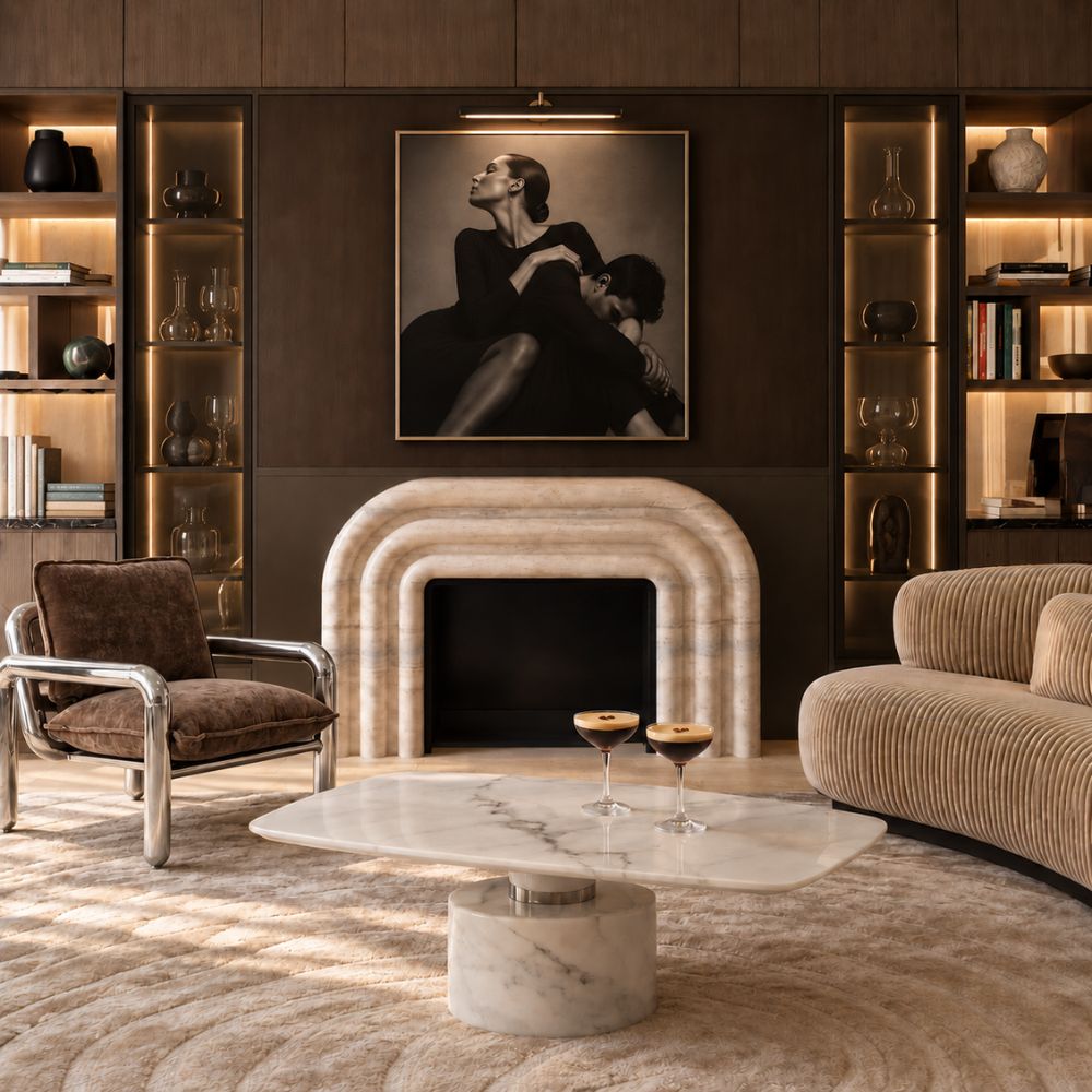Caravaggio Marble Coffee Table
