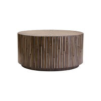 Orana Bamboo Inlay Round Coffee Table