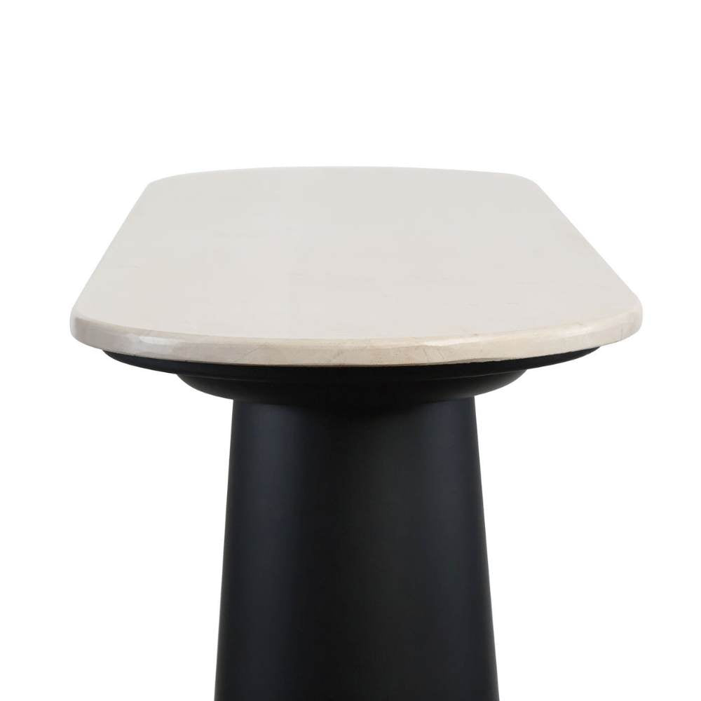 Nyra Marble Top Console Table