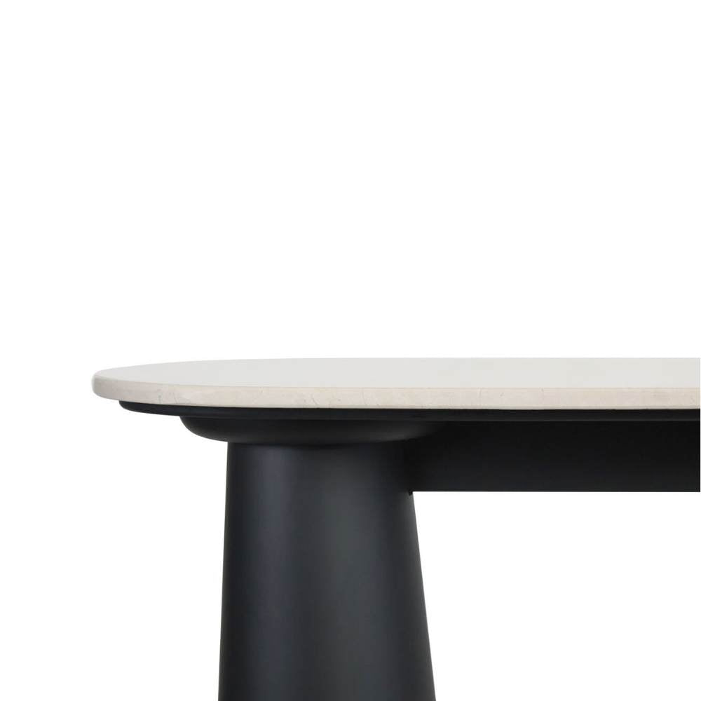 Nyra Marble Top Console Table