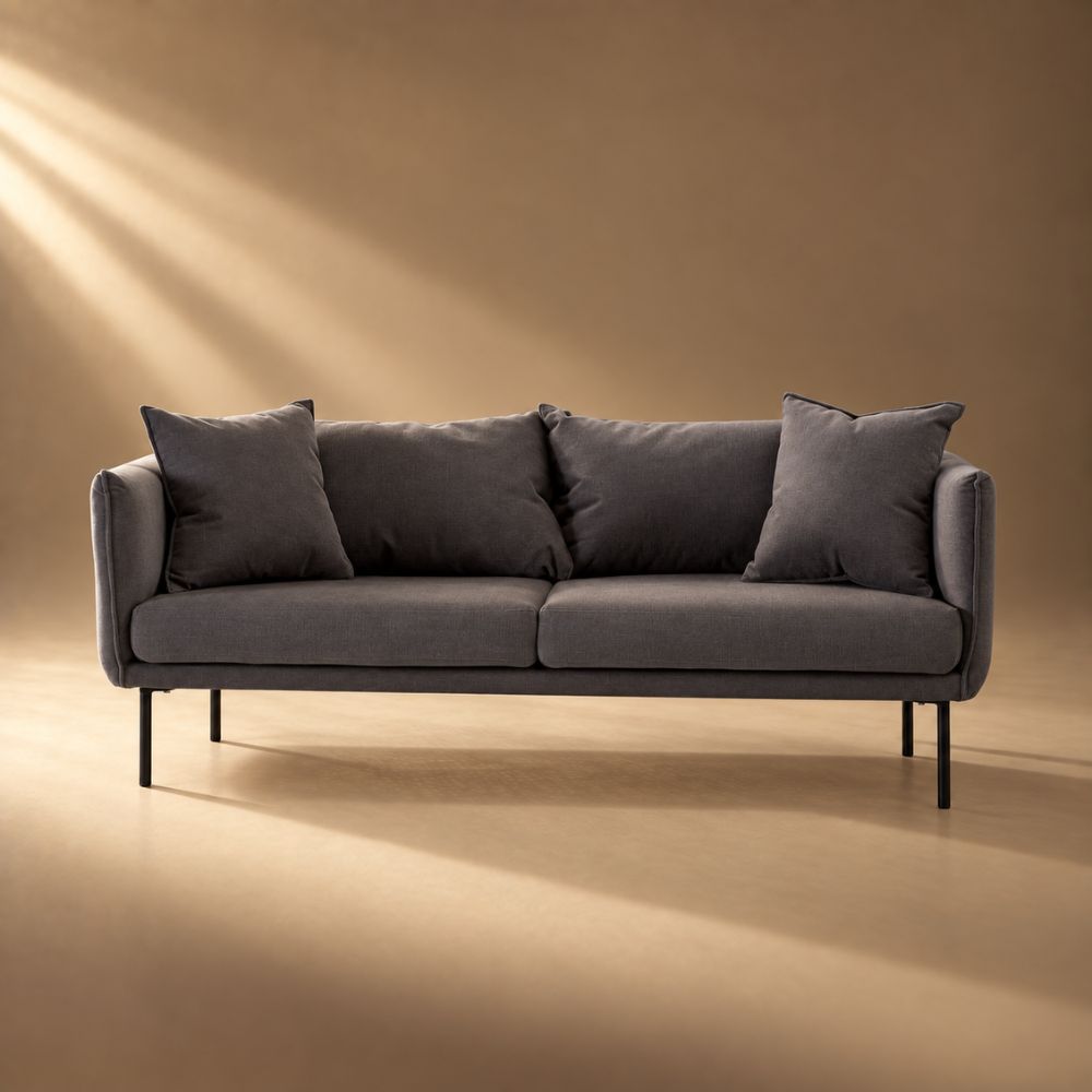 Furniture-Dada-Two-Seater-Grey-Sofa