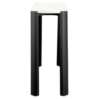 Furniture-Elara-White-Marble-Top-Console-Table