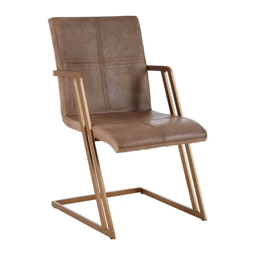 Dakota Brown Leather (Set of 2)
