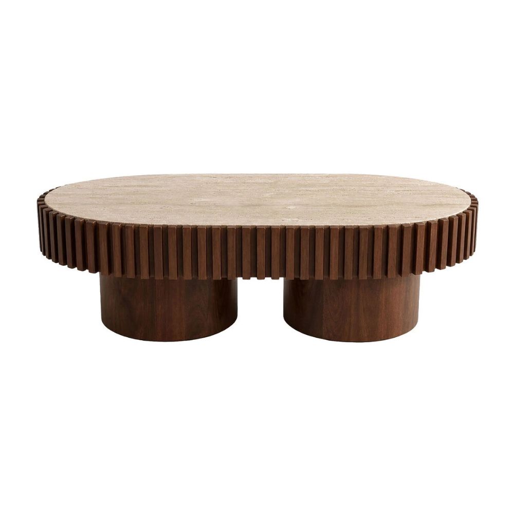 Furniture-Kering-Oval-Travertine-Coffee-Table-Lifestyle