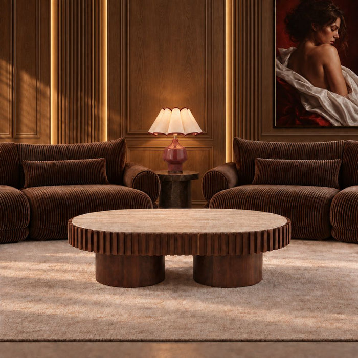Furniture-Kering-Oval-Travertine-Coffee-Table-Lifestyle