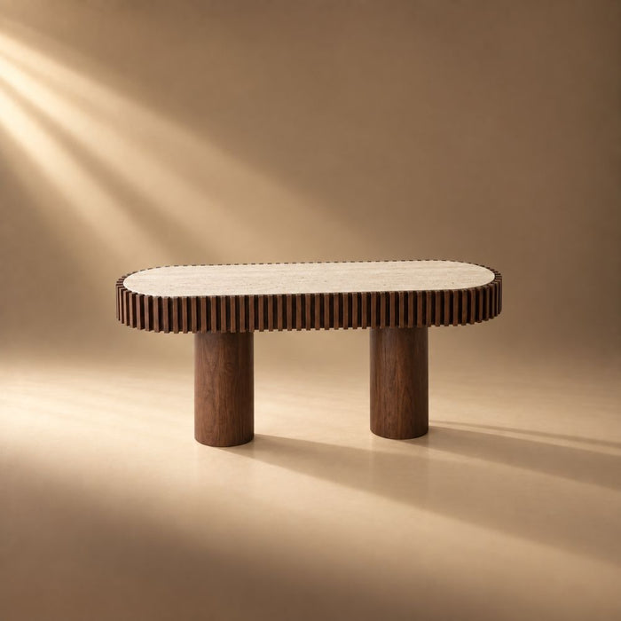 Furniture-Kering-Travertine-Console-Table