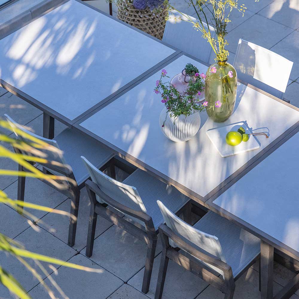 Ceramic extendable table SKAAL