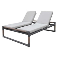 Double sun lounger BASTINGAGE
