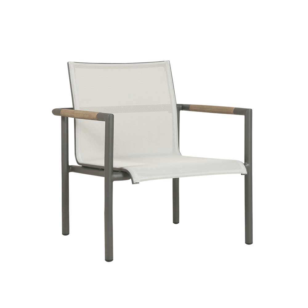Low stackable garden armchair
BASTINGAGE