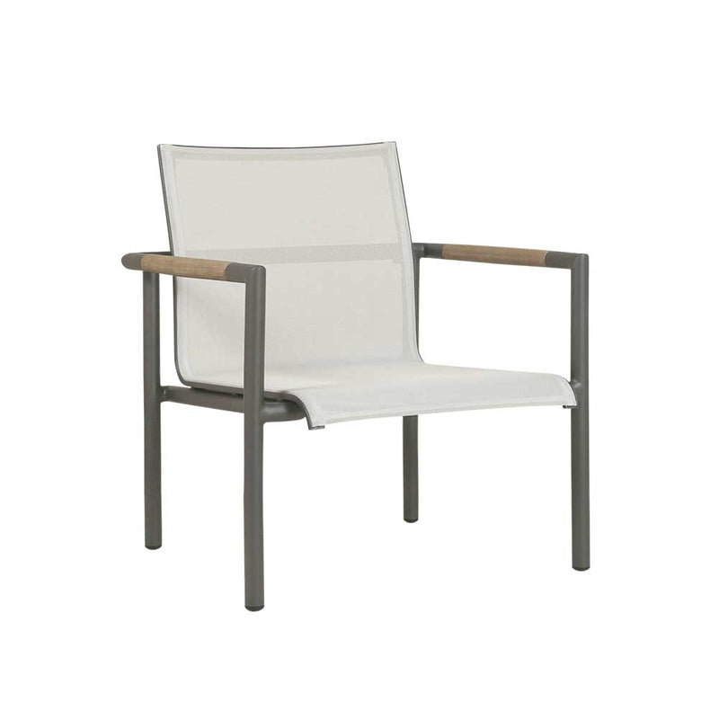 Low stackable garden armchair
BASTINGAGE