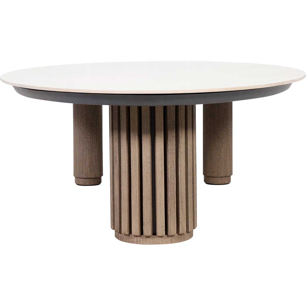 Oval garden coffee table CHESTER