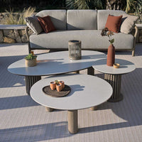 Round garden coffee table Ø 90 cm