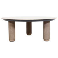 Round garden coffee table Ø 90 cm