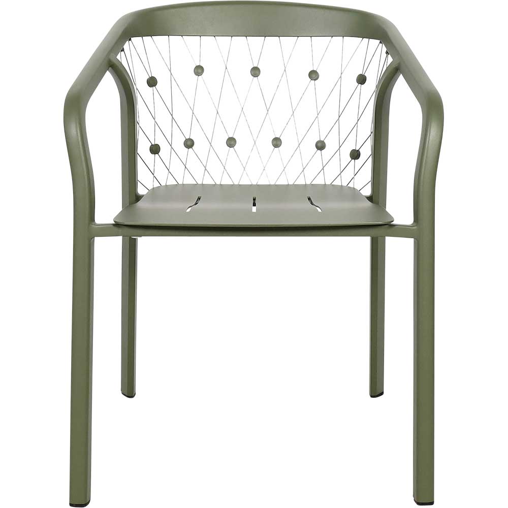 Stackable garden armchair CHESTER