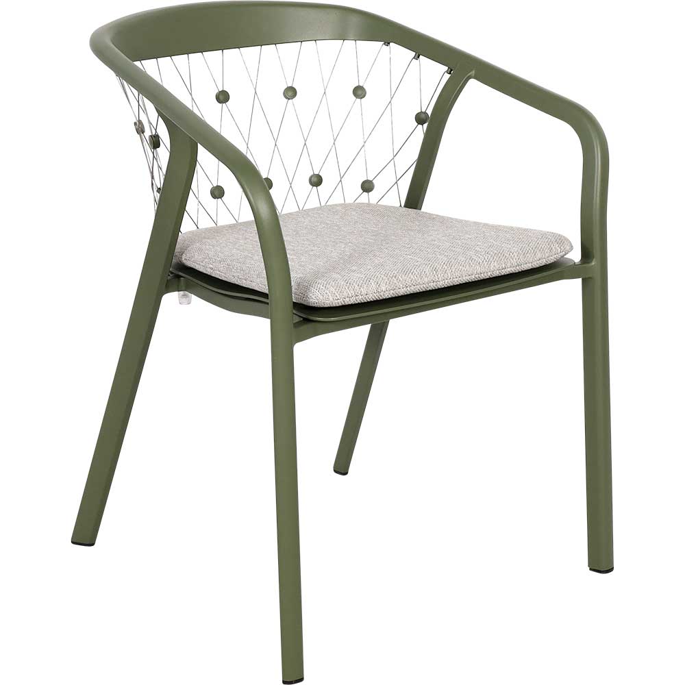 Stackable garden armchair CHESTER