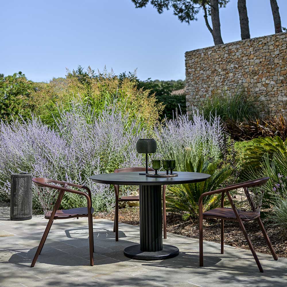 Stackable garden armchair CHESTER