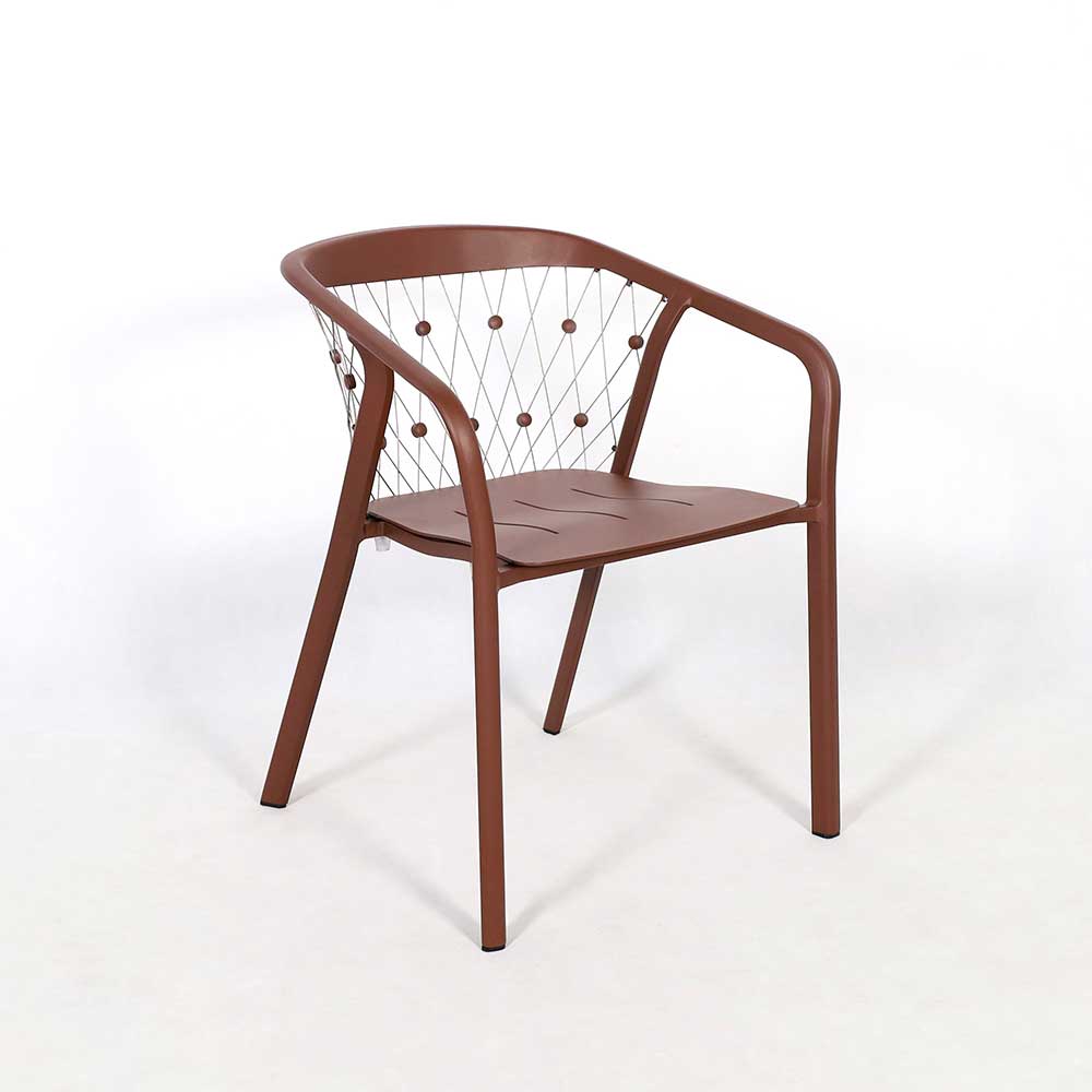 Stackable garden armchair CHESTER