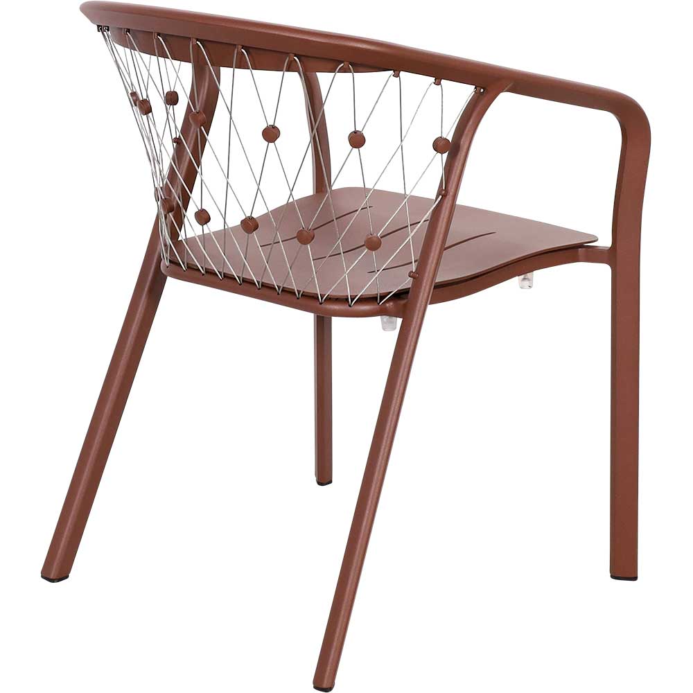 Stackable garden armchair CHESTER