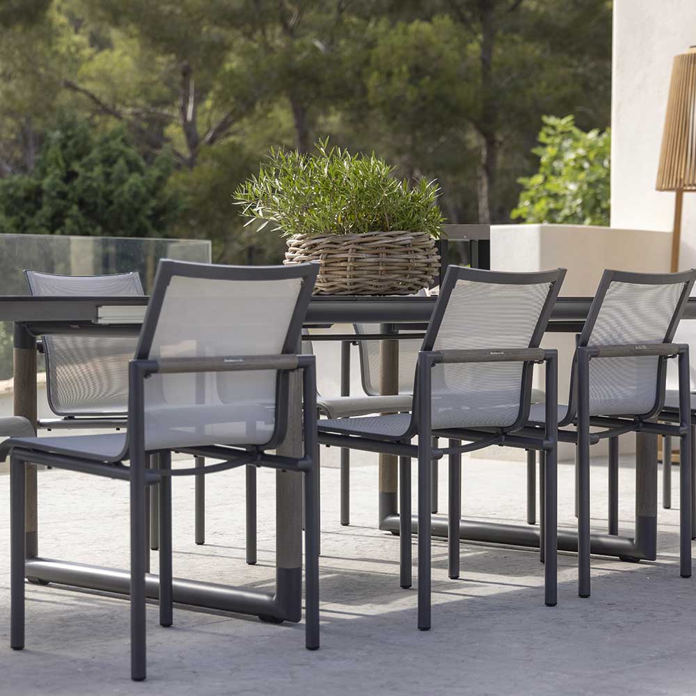 Stackable garden chair BASTINGAGE